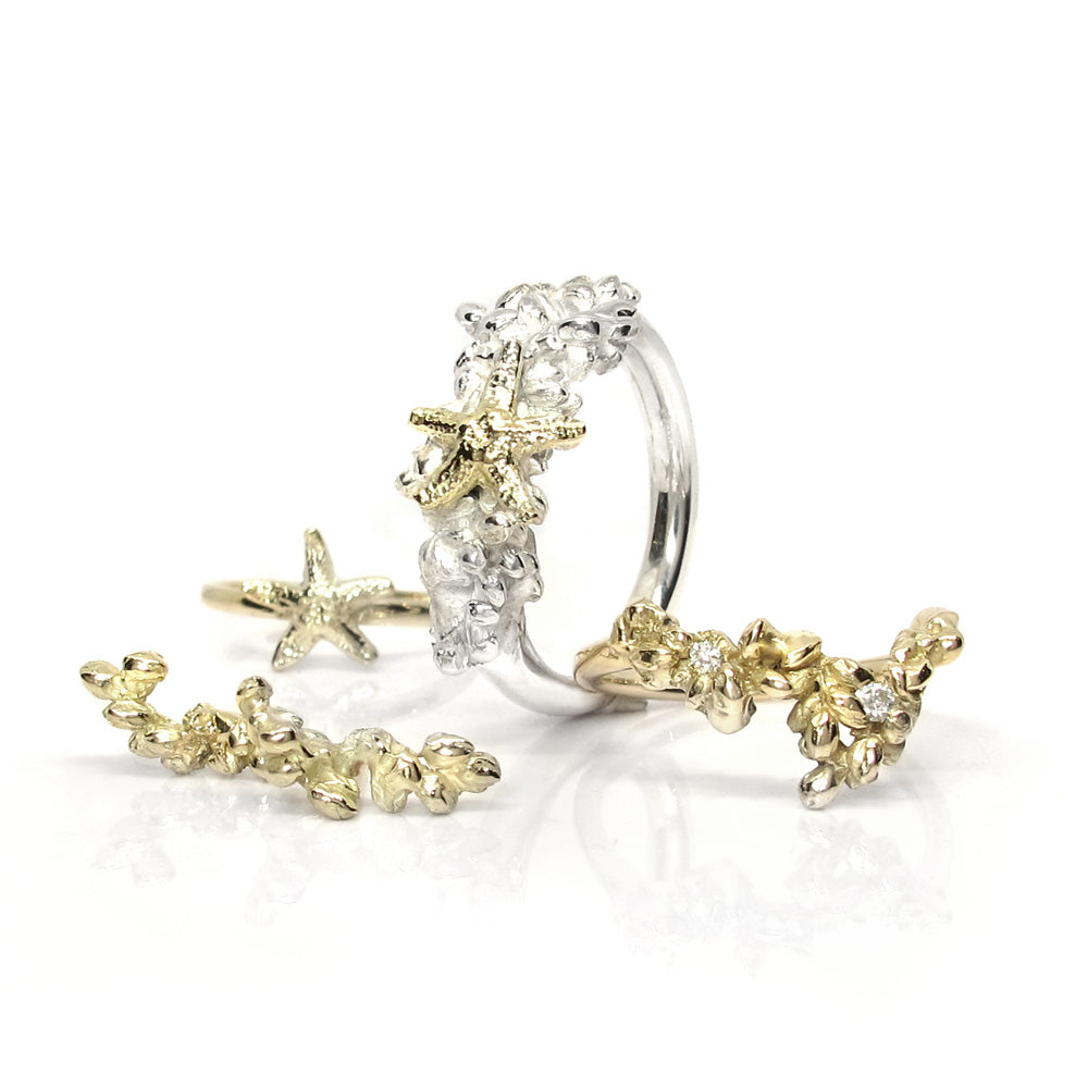 Silver ring Dunes' kiss