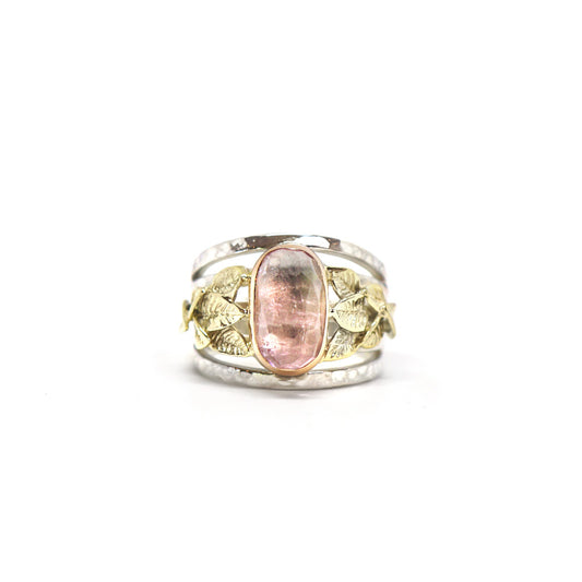 Bohemian ring gehamerd
