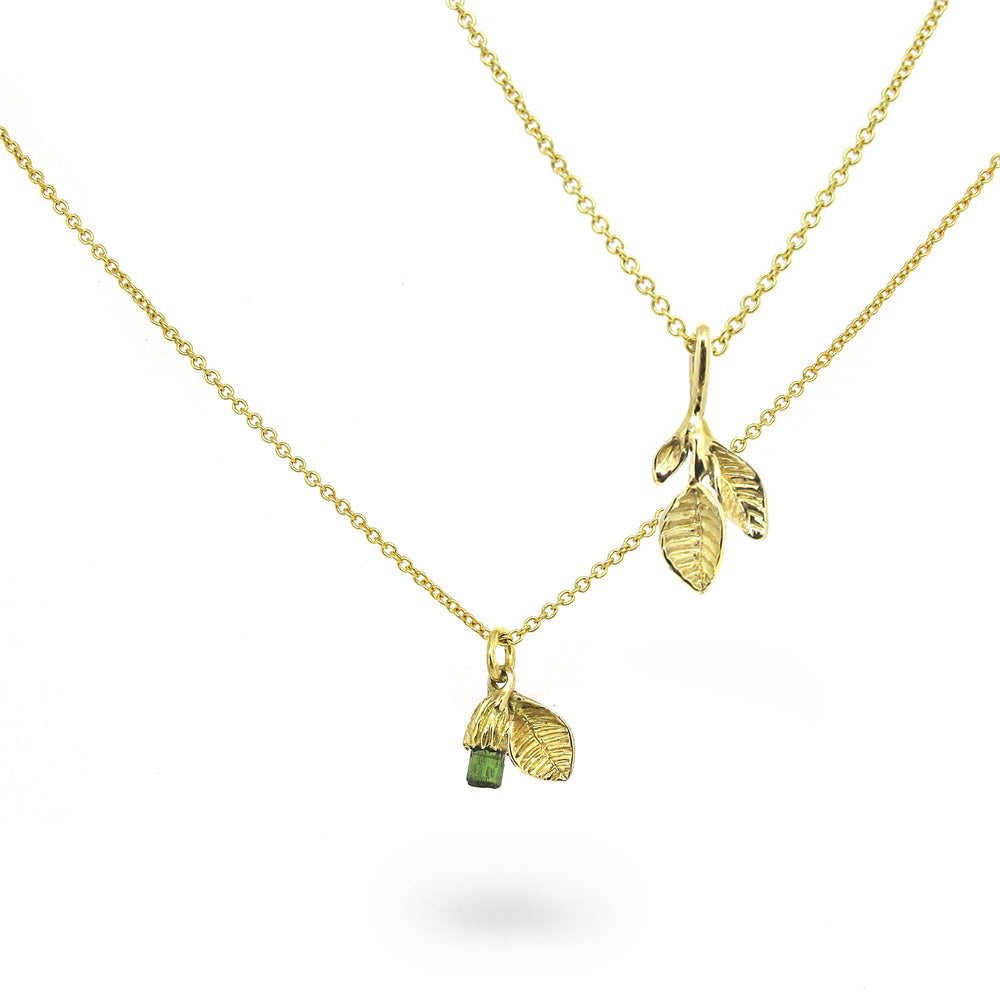Hanger blaadjes goud