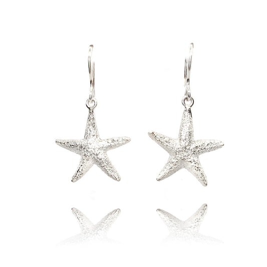 Seestern Ohrringe silber