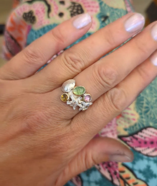 Unieke ring beachtreasures