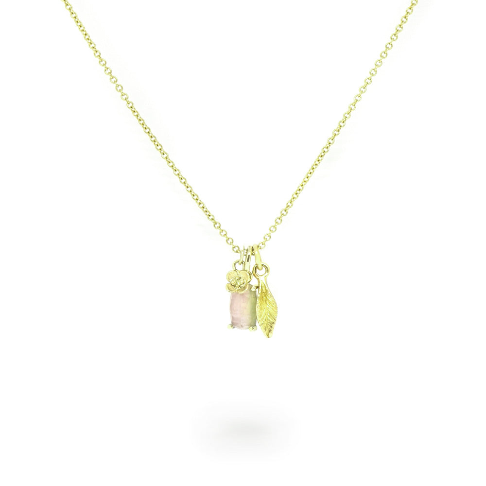 Collier met toermalijn