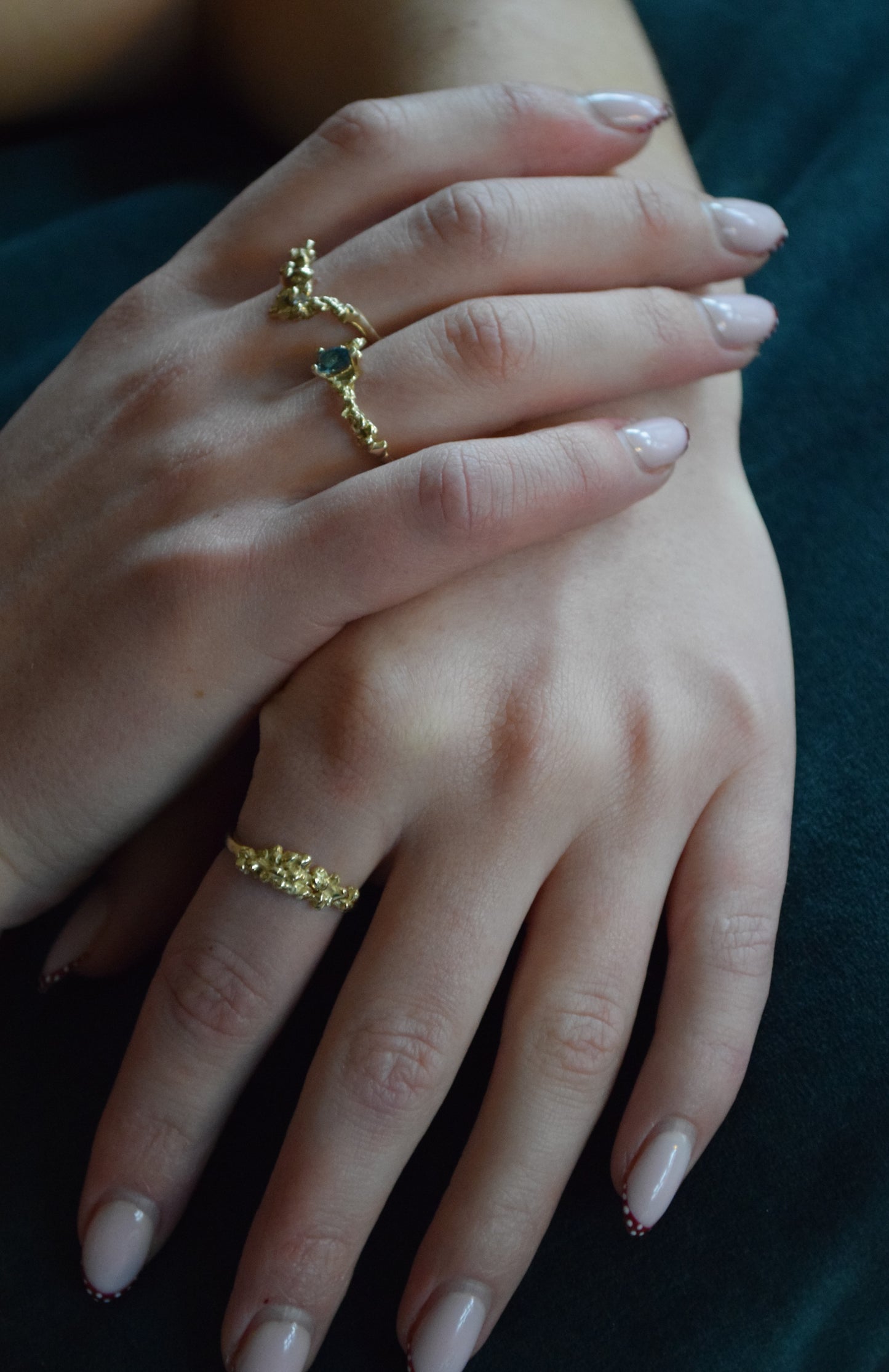 Goldring Dunes' Kiss mit Diamanten