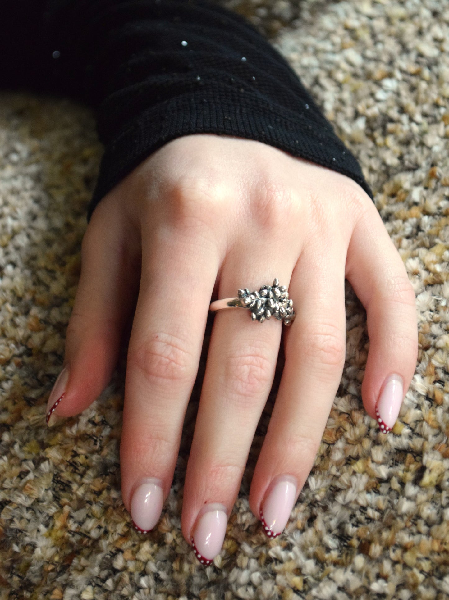 Zilveren ring Dunes’ Kiss