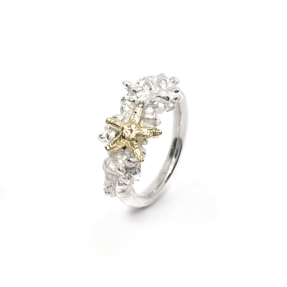 Zilveren Dunes’ Kiss met gouden zeester